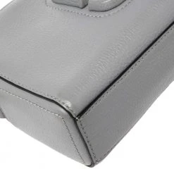 Marc Jacobs Grey Leather Small Shutter Camera Crossbody Bag For Women -Marc Jacobs shop luxury women marc jacobs used handbags p461554 005