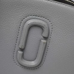 Marc Jacobs Grey Leather Small Shutter Camera Crossbody Bag For Women -Marc Jacobs shop luxury women marc jacobs used handbags p461554 009