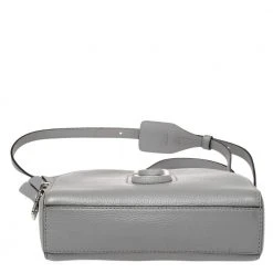 Marc Jacobs Grey Leather Small Shutter Camera Crossbody Bag For Women -Marc Jacobs shop luxury women marc jacobs used handbags p461554 012