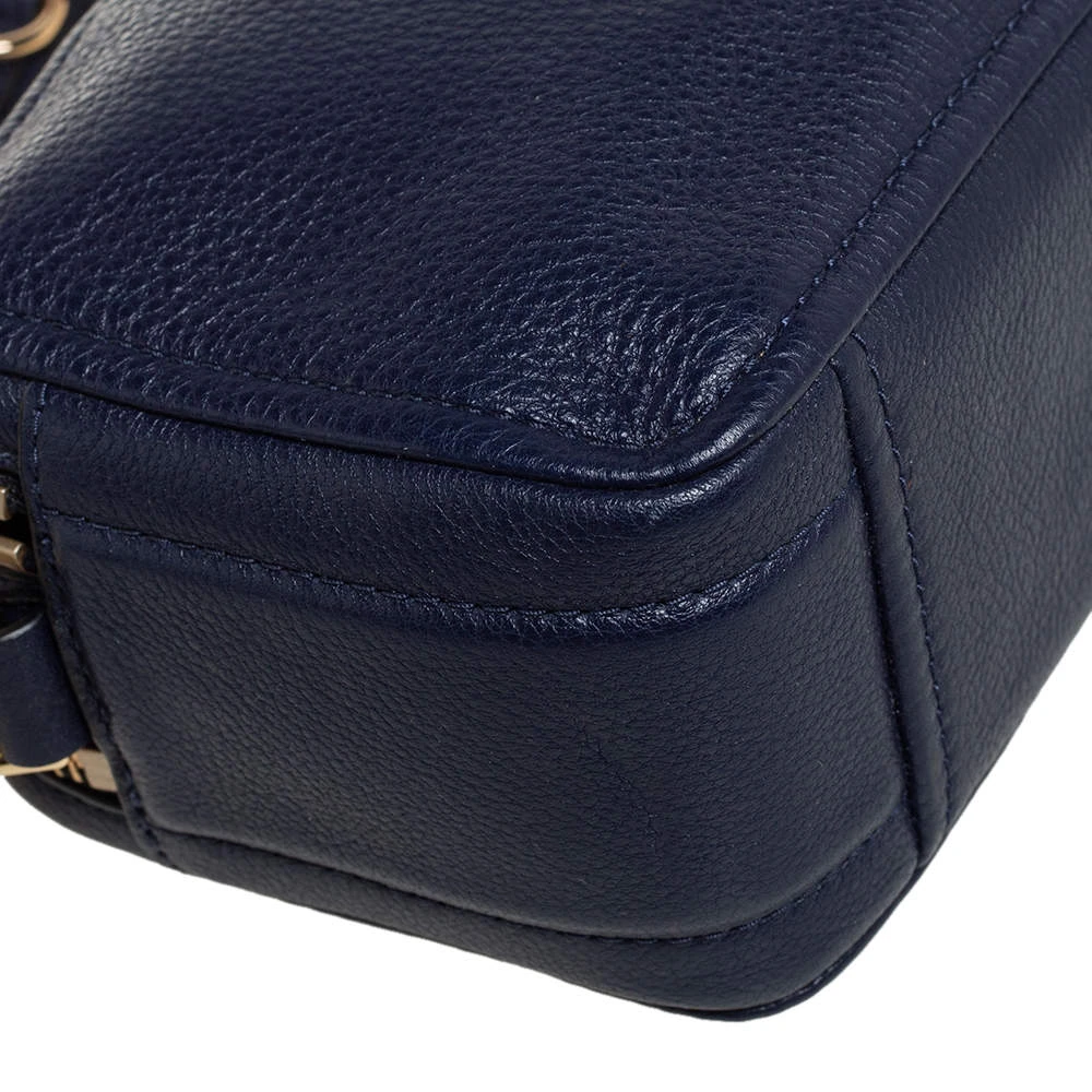 Marc Jacobs Navy Blue Leather Snapshot Crossbody Bag For Women 10 Marc Jacobs Navy Blue Leather Snapshot Crossbody Bag For Women - Image 10