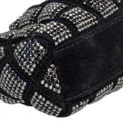 Marc Jacobs Black Suede And Leather Embellished Clutch For Women 21 Marc Jacobs Black Suede And Leather Embellished Clutch For Women -Marc Jacobs shop luxury women marc jacobs used handbags p469378 001