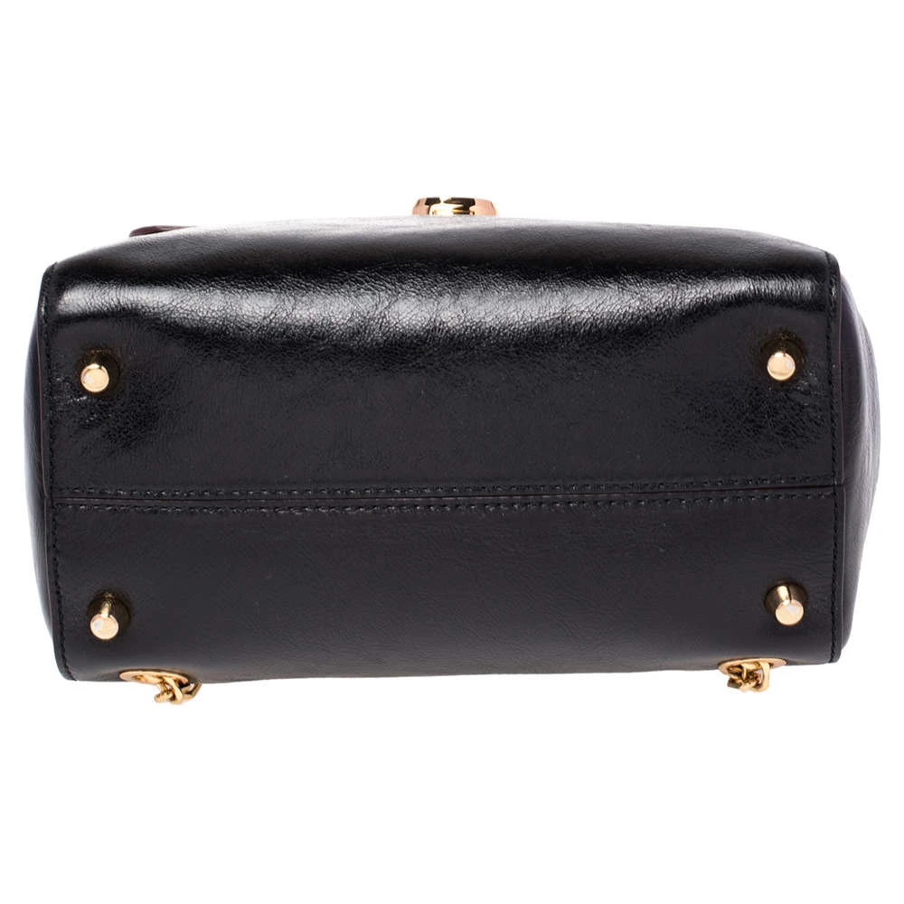 Marc Jacobs Black Patent Leather Chain Strap Backpack For Women 6 Marc Jacobs Black Patent Leather Chain Strap Backpack For Women - Image 6