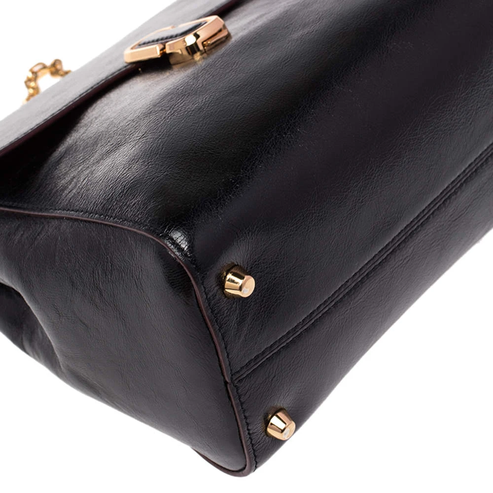 Marc Jacobs Black Patent Leather Chain Strap Backpack For Women 10 Marc Jacobs Black Patent Leather Chain Strap Backpack For Women - Image 10