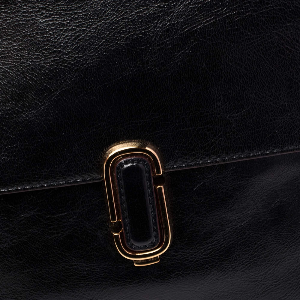 Marc Jacobs Black Patent Leather Chain Strap Backpack For Women 5 Marc Jacobs Black Patent Leather Chain Strap Backpack For Women - Image 5