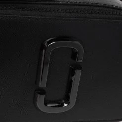 Marc Jacobs Black Glossy Leather Snapshot Camera Crossbody Bag For Women 15 Marc Jacobs Black Glossy Leather Snapshot Camera Crossbody Bag For Women -Marc Jacobs shop luxury women marc jacobs used handbags p480674 005