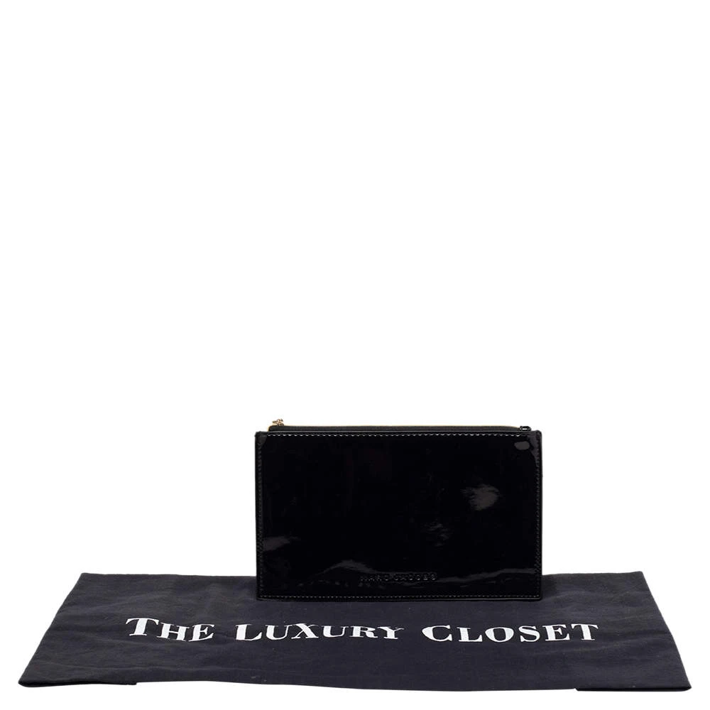 Marc Jacobs Black Patent Leather Pouch For Women 9 Marc Jacobs Black Patent Leather Pouch For Women - Image 9