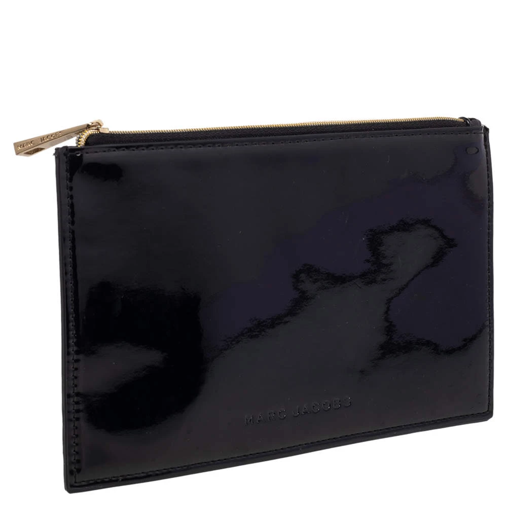 Marc Jacobs Black Patent Leather Pouch For Women 3 Marc Jacobs Black Patent Leather Pouch For Women - Image 3