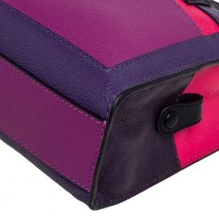 Marc Jacobs Multicolor Leather Mini Colorblocked Grind Tote For Women -Marc Jacobs shop luxury women marc jacobs used handbags p485755 005