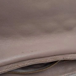 Marc Jacobs Beige Quilted Leather The Large Single Flap Shoulder Bag For Women -Marc Jacobs shop luxury women marc jacobs used handbags p487560 014