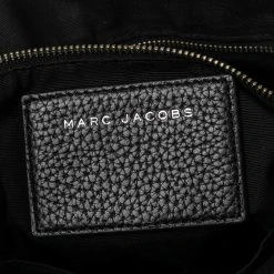Marc Jacobs Black Leather Nomad Crossbody Bag For Women -Marc Jacobs shop luxury women marc jacobs used handbags p489268 009