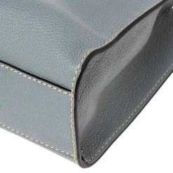 Marc Jacobs Stone Blue Soft Leather Mini Grind Tote For Women -Marc Jacobs shop luxury women marc jacobs used handbags p497323 005