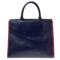Marc Jacobs Blue/Pink Leather Madison Tote For Women -Marc Jacobs shop luxury women marc jacobs used handbags p499693 001