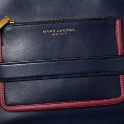 Marc Jacobs Blue/Pink Leather Madison Tote For Women -Marc Jacobs shop luxury women marc jacobs used handbags p499693 003