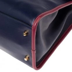 Marc Jacobs Blue/Pink Leather Madison Tote For Women -Marc Jacobs shop luxury women marc jacobs used handbags p499693 008