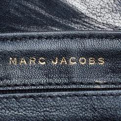 Marc Jacobs Black Quilted Leather Baroque Shoulder Bag For Women -Marc Jacobs shop luxury women marc jacobs used handbags p502591 006