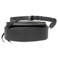 Marc Jacobs Dark Grey Leather Recruit Nomad Saddle Bag For Women -Marc Jacobs shop luxury women marc jacobs used handbags p540540 006
