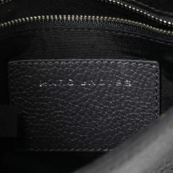 Marc Jacobs Dark Grey Leather Recruit Nomad Saddle Bag For Women -Marc Jacobs shop luxury women marc jacobs used handbags p540540 011