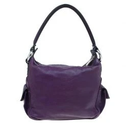 Marc Jacobs Purple Leather Blake Hobo For Women -Marc Jacobs shop luxury women marc jacobs used handbags p55255 0004
