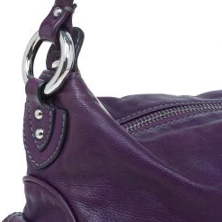 Marc Jacobs Purple Leather Blake Hobo For Women -Marc Jacobs shop luxury women marc jacobs used handbags p55255 0007