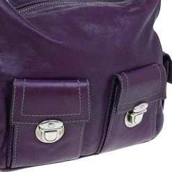 Marc Jacobs Purple Leather Blake Hobo For Women -Marc Jacobs shop luxury women marc jacobs used handbags p55255 0008