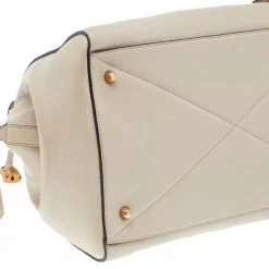 Marc Jacobs Beige Leather Medium Incognito II Satchel For Women -Marc Jacobs shop luxury women marc jacobs used handbags p560550 006
