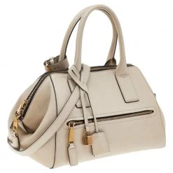 Marc Jacobs Beige Leather Medium Incognito II Satchel For Women -Marc Jacobs shop luxury women marc jacobs used handbags p560550 010
