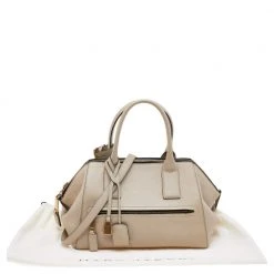 Marc Jacobs Beige Leather Medium Incognito II Satchel For Women -Marc Jacobs shop luxury women marc jacobs used handbags p560550 011