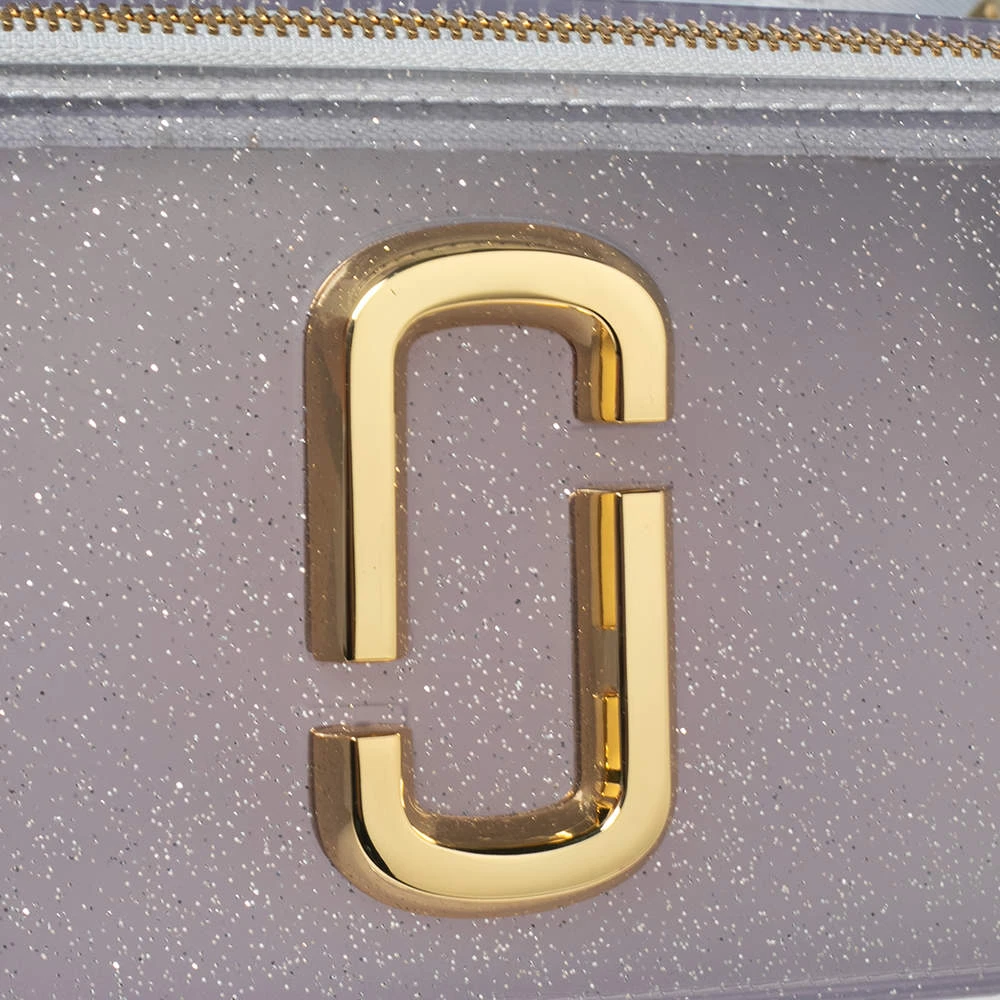 Marc Jacobs Silver Glitter Vinyl The Jelly Snapshot Shoulder Bag For Women 5 Marc Jacobs Silver Glitter Vinyl The Jelly Snapshot Shoulder Bag For Women - Image 5