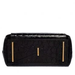 Marc Jacobs Black Croc Embossed Leather Metropolitan Top Handle Bag For Women 19 Marc Jacobs Black Croc Embossed Leather Metropolitan Top Handle Bag For Women -Marc Jacobs shop luxury women marc jacobs used handbags p572068 015