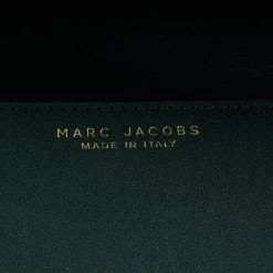 Marc Jacobs Dark Green Leather Big Trouble Shoulder Bag For Women 18 Marc Jacobs Dark Green Leather Big Trouble Shoulder Bag For Women -Marc Jacobs shop luxury women marc jacobs used handbags p576586 003