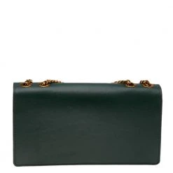 Marc Jacobs Dark Green Leather Big Trouble Shoulder Bag For Women 14 Marc Jacobs Dark Green Leather Big Trouble Shoulder Bag For Women -Marc Jacobs shop luxury women marc jacobs used handbags p576586 010