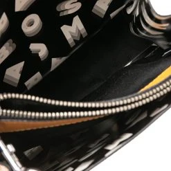 Marc Jacobs Mustard Leather Mini Grind Tote For Women -Marc Jacobs shop luxury women marc jacobs used handbags p611375 001