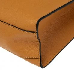 Marc Jacobs Mustard Leather Mini Grind Tote For Women -Marc Jacobs shop luxury women marc jacobs used handbags p611375 010