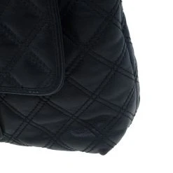 Marc Jacobs Black Leather Baroque Shoulder Bag For Women -Marc Jacobs shop luxury women marc jacobs used handbags p6139 009