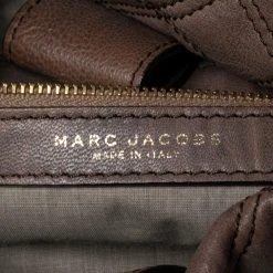 Marc Jacobs Brown Quilted Leather Casey Tote For Women 18 Marc Jacobs Brown Quilted Leather Casey Tote For Women -Marc Jacobs shop luxury women marc jacobs used handbags p618374 006
