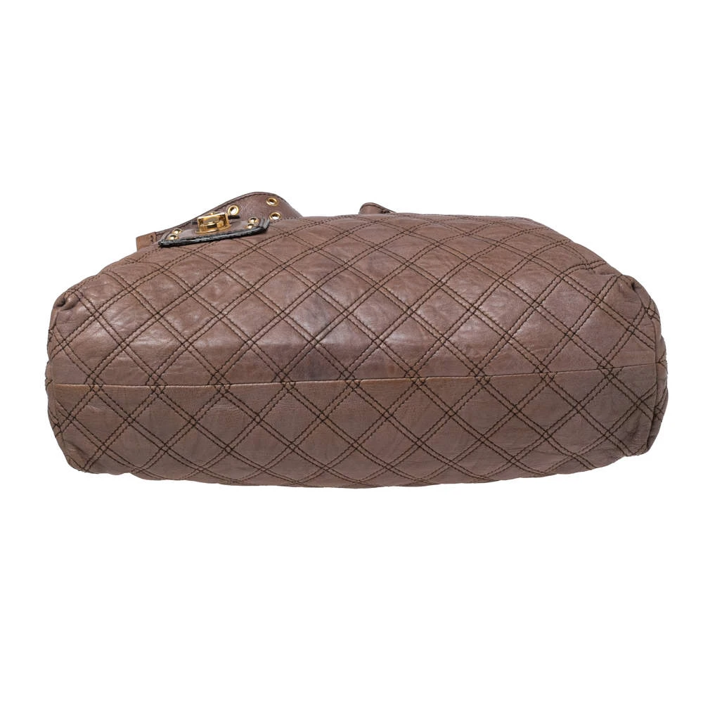 Marc Jacobs Brown Quilted Leather Casey Tote For Women 6 Marc Jacobs Brown Quilted Leather Casey Tote For Women - Image 6