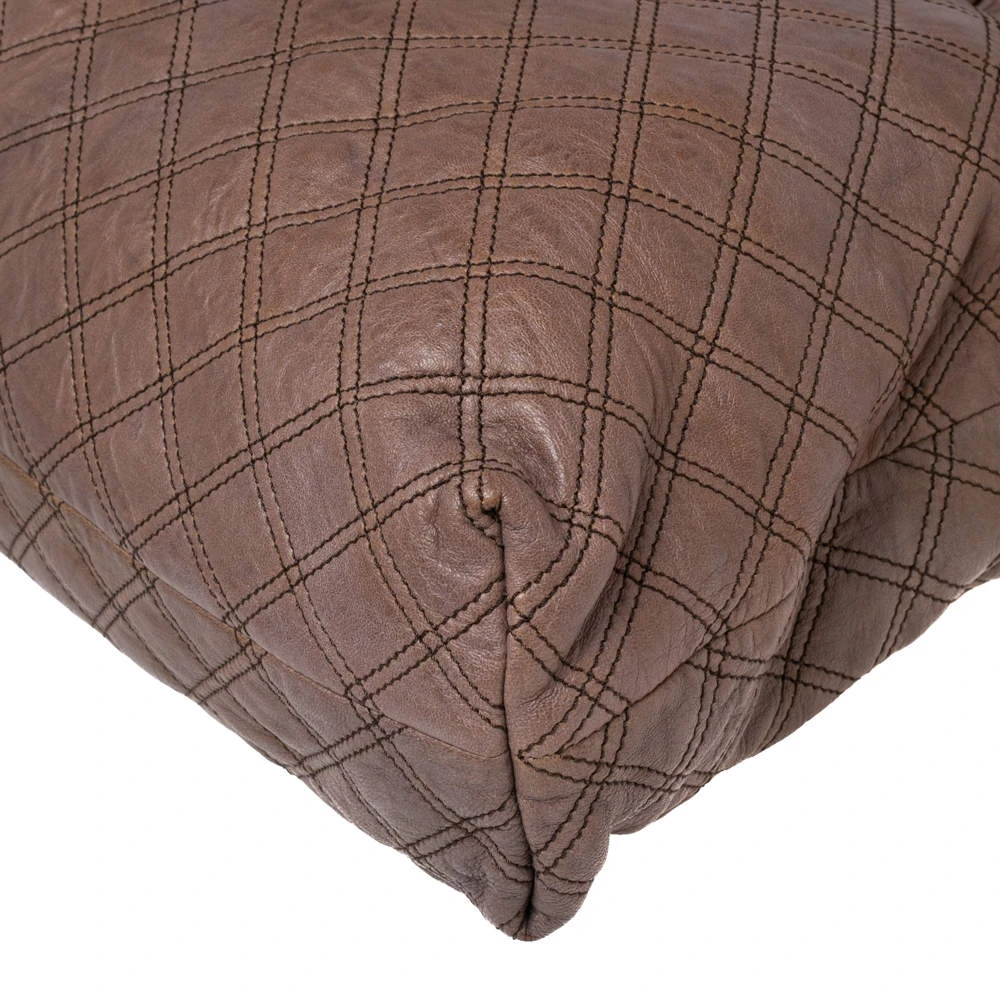 Marc Jacobs Brown Quilted Leather Casey Tote For Women 11 Marc Jacobs Brown Quilted Leather Casey Tote For Women - Image 11