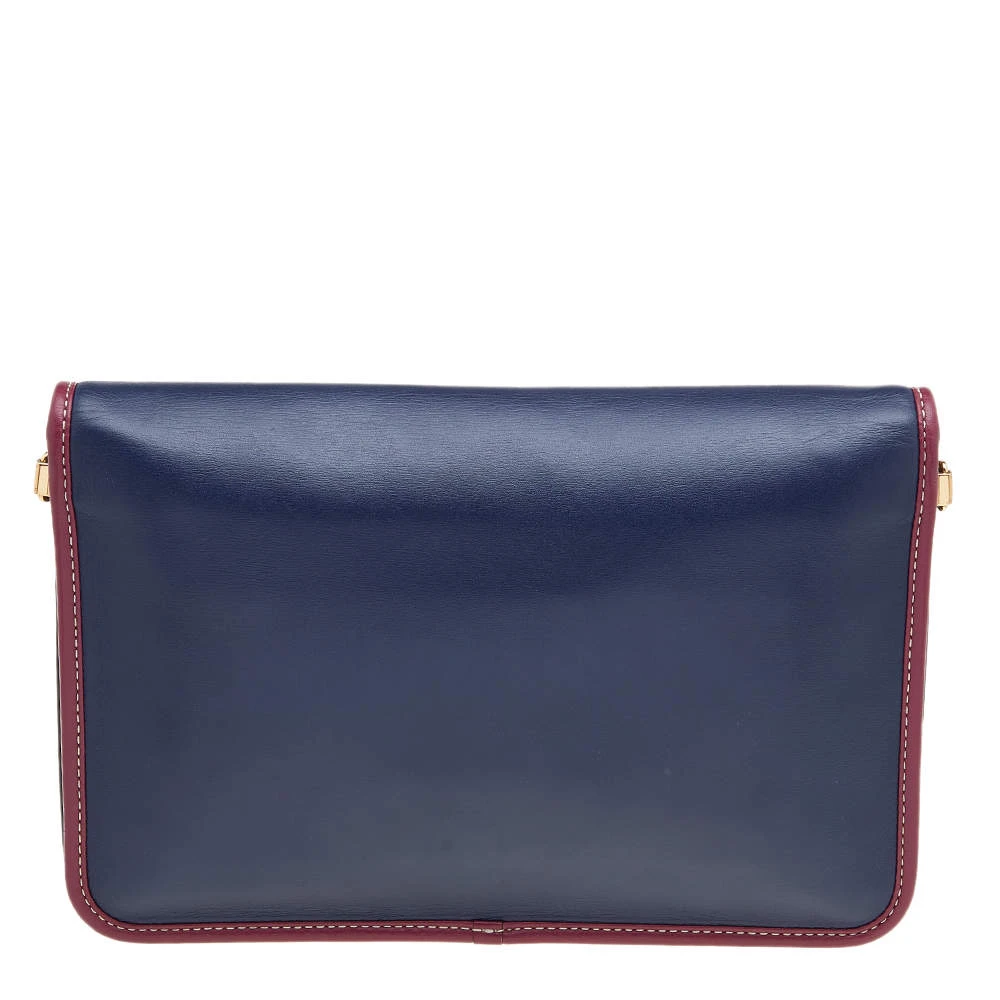 Marc Jacobs Blue Leather Crossbody Bag For Women 4 Marc Jacobs Blue Leather Crossbody Bag For Women - Image 4