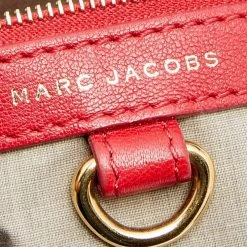 Marc Jacobs Red Quilted Leather Stam Satchel For Women -Marc Jacobs shop luxury women marc jacobs used handbags p619470 1650518669 008