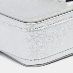 Marc Jacobs Silver Leather Snapshot Camera Crossbody Bag For Women 21 Marc Jacobs Silver Leather Snapshot Camera Crossbody Bag For Women -Marc Jacobs shop luxury women marc jacobs used handbags p621231 006