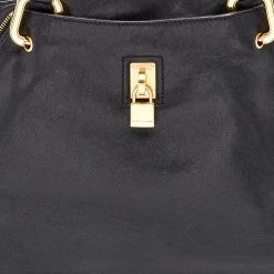 Marc Jacobs Black Leather Paradise Rio Satchel For Women 15 Marc Jacobs Black Leather Paradise Rio Satchel For Women -Marc Jacobs shop luxury women marc jacobs used handbags p622826 002