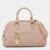 Marc Jacobs Beige Leather Small Venetia Satchel For Women