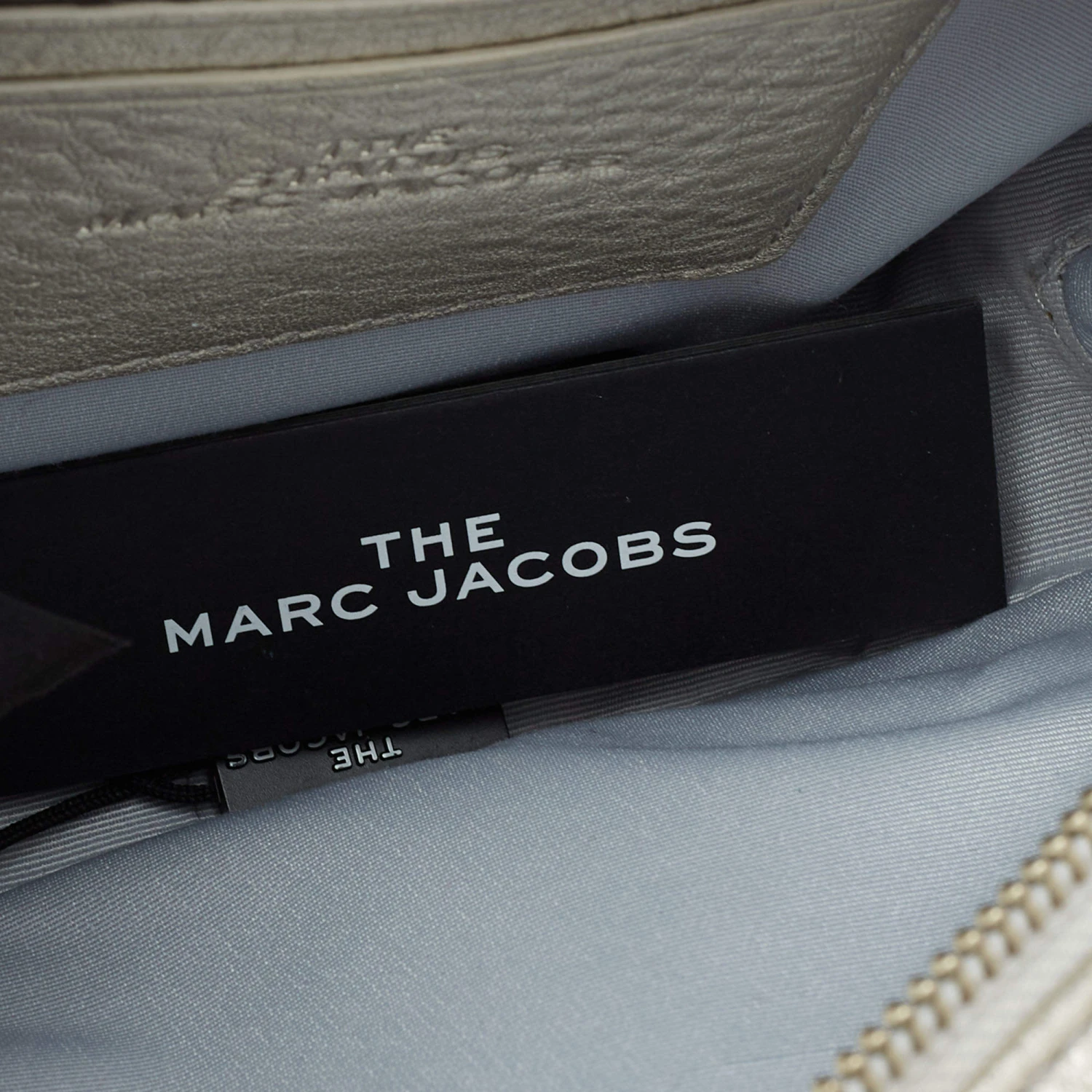 Marc Jacobs Silver Quilted Leather Christy Chain Shoulder Bag For Women 8 Marc Jacobs Silver Quilted Leather Christy Chain Shoulder Bag For Women - Image 8