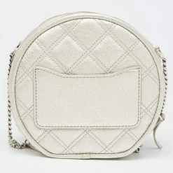 Marc Jacobs Silver Quilted Leather Christy Chain Shoulder Bag For Women 14 Marc Jacobs Silver Quilted Leather Christy Chain Shoulder Bag For Women -Marc Jacobs shop luxury women marc jacobs used handbags p631701 011