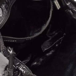 Marc Jacobs Black Polyester Mini Ripstop Tote For Women -Marc Jacobs shop luxury women marc jacobs used handbags p657957 002