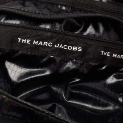 Marc Jacobs Black Polyester Mini Ripstop Tote For Women -Marc Jacobs shop luxury women marc jacobs used handbags p657957 003