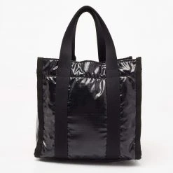 Marc Jacobs Black Polyester Mini Ripstop Tote For Women -Marc Jacobs shop luxury women marc jacobs used handbags p657957 009