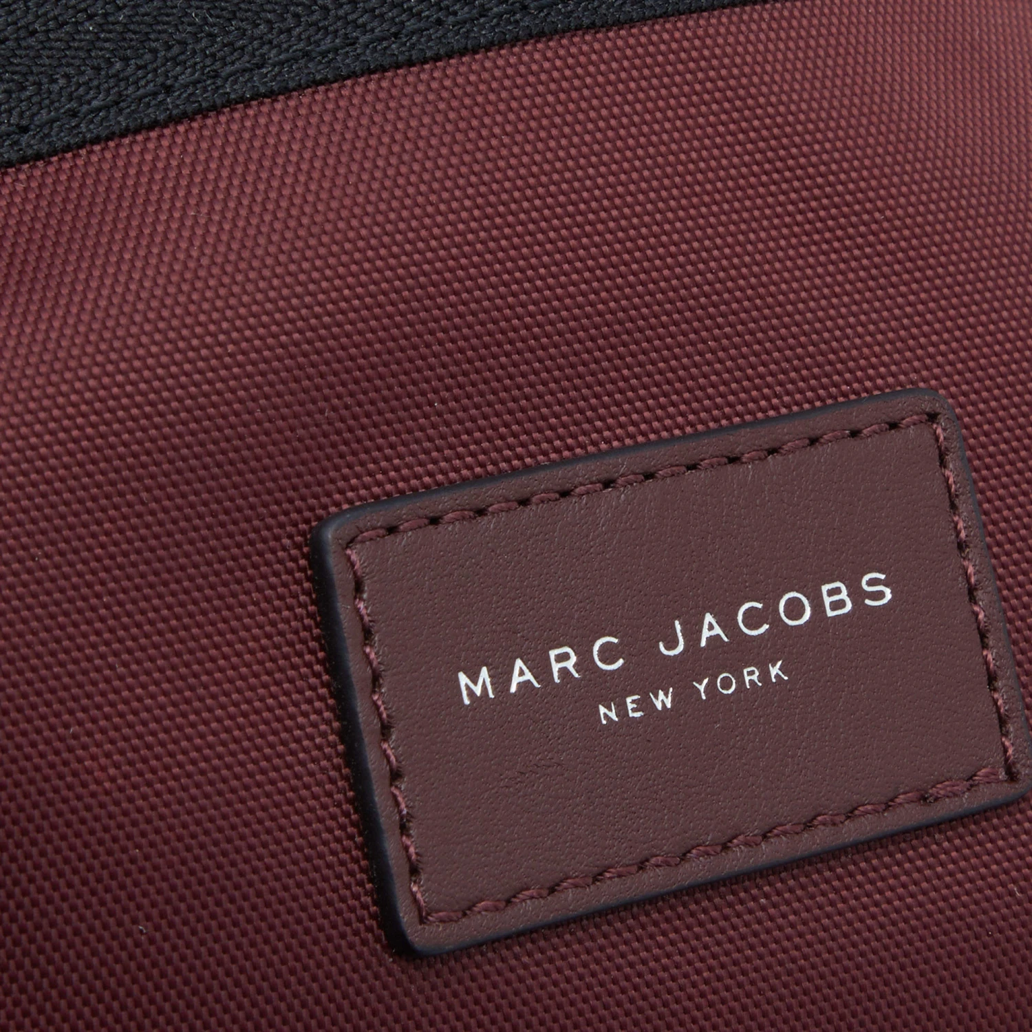 Marc Jacobs Burgundy Nylon And Leather Top Zip Clutch For Women 8 Marc Jacobs Burgundy Nylon And Leather Top Zip Clutch For Women - Image 8