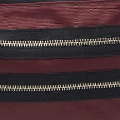 Marc Jacobs Burgundy Nylon And Leather Top Zip Clutch For Women 15 Marc Jacobs Burgundy Nylon And Leather Top Zip Clutch For Women -Marc Jacobs shop luxury women marc jacobs used handbags p658471 007