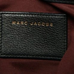 Marc Jacobs Black Leather Recruit East West Tote For Women -Marc Jacobs shop luxury women marc jacobs used handbags p663749 005